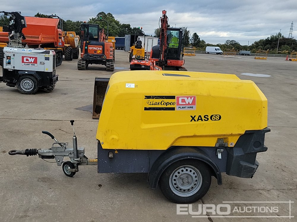 2016 Atlas Copco XAS68 - Воздушный компрессор: фото 2 2016 Atlas Copco XAS68 - Воздушный компрессор: фото 2