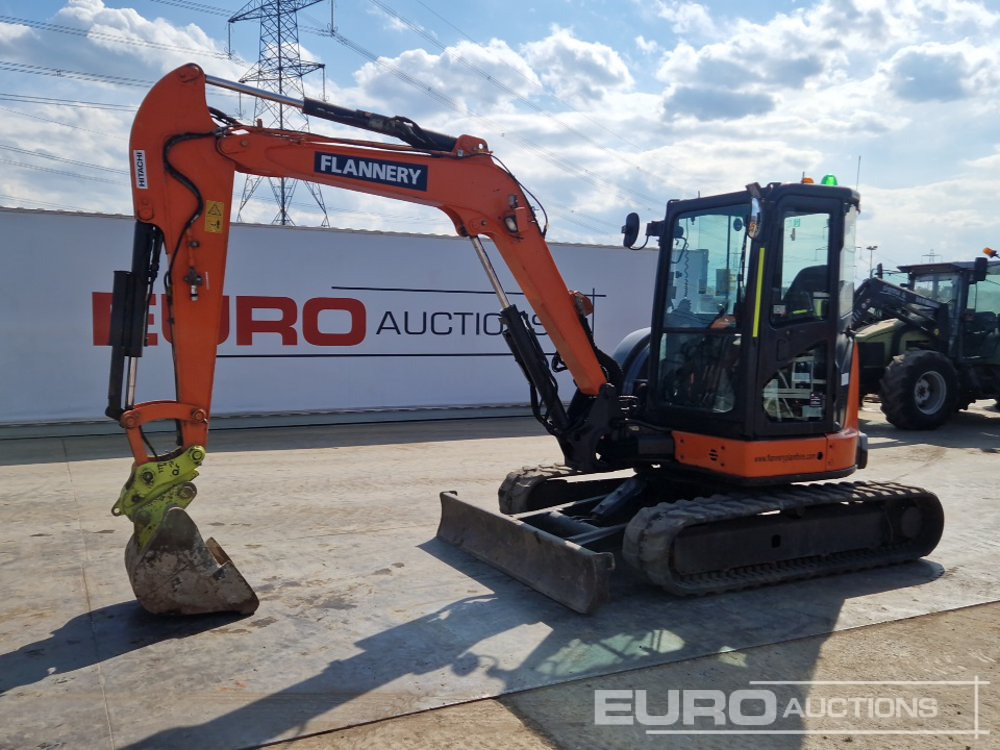 2016 Hitachi ZX55U-5A - Мини-экскаватор: фото 1 2016 Hitachi ZX55U-5A - Мини-экскаватор: фото 1