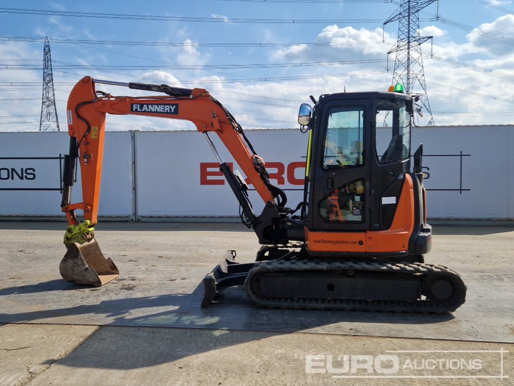 2016 Hitachi ZX55U-5A - Мини-экскаватор: фото 2 2016 Hitachi ZX55U-5A - Мини-экскаватор: фото 2