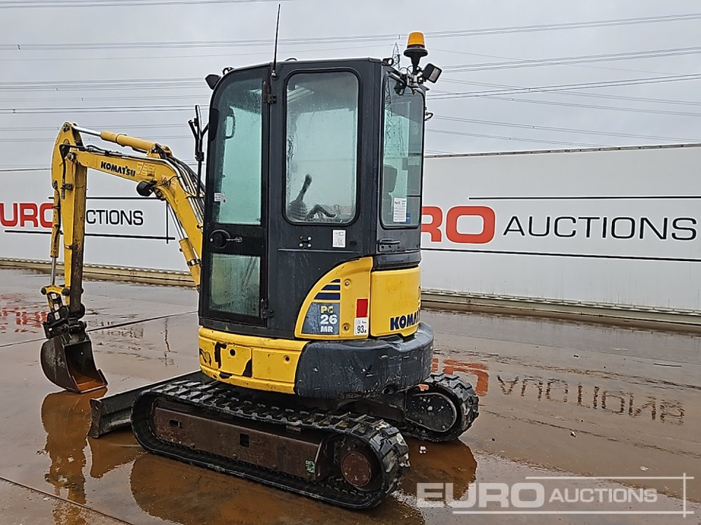 2016 Komatsu PC26MR-3 - Мини-экскаватор: фото 3 2016 Komatsu PC26MR-3 - Мини-экскаватор: фото 3