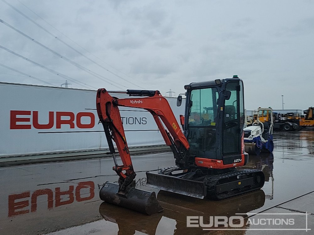 2016 Kubota U27-4 - Мини-экскаватор: фото 1 2016 Kubota U27-4 - Мини-экскаватор: фото 1