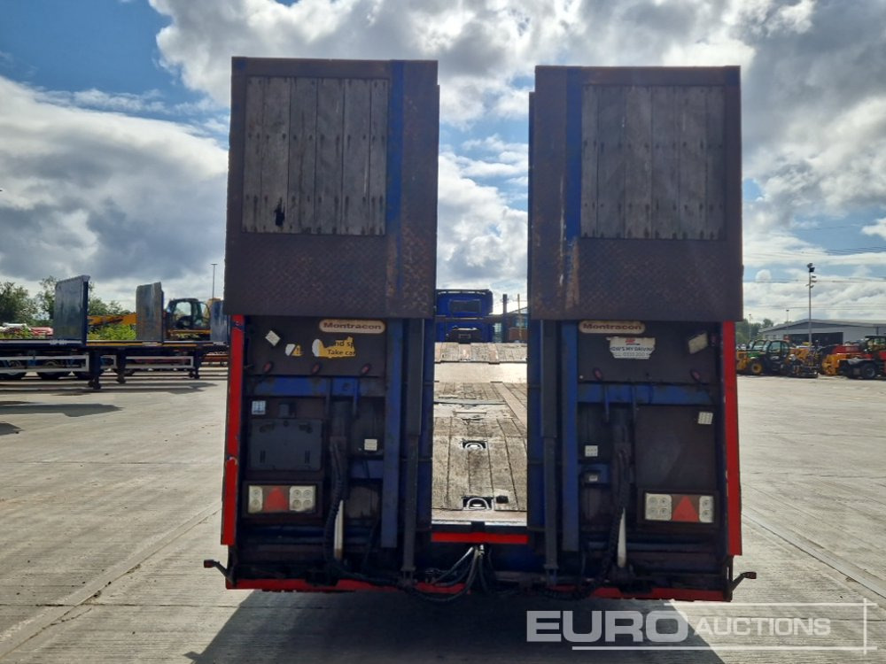 2016 Montracon Tri Axle Step Frame Low Loader Trailer, Winch, Neck Ramps, Out Riggers, Hydraulic Flip Toe Ramps - Низкорамный полуприцеп: фото 4 2016 Montracon Tri Axle Step Frame Low Loader Trailer, Winch, Neck Ramps, Out Riggers, Hydraulic Flip Toe Ramps - Низкорамный полуприцеп: фото 4