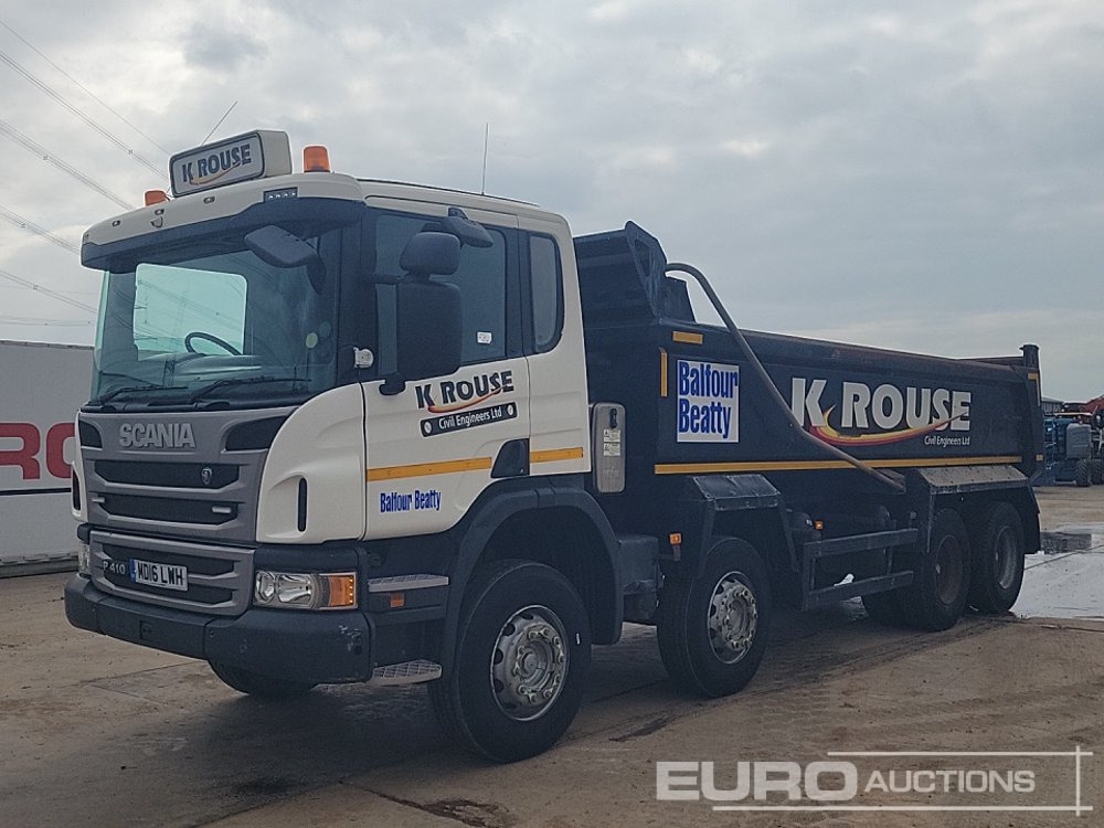2016 Scania P410 - Самосвал: фото 1 2016 Scania P410 - Самосвал: фото 1