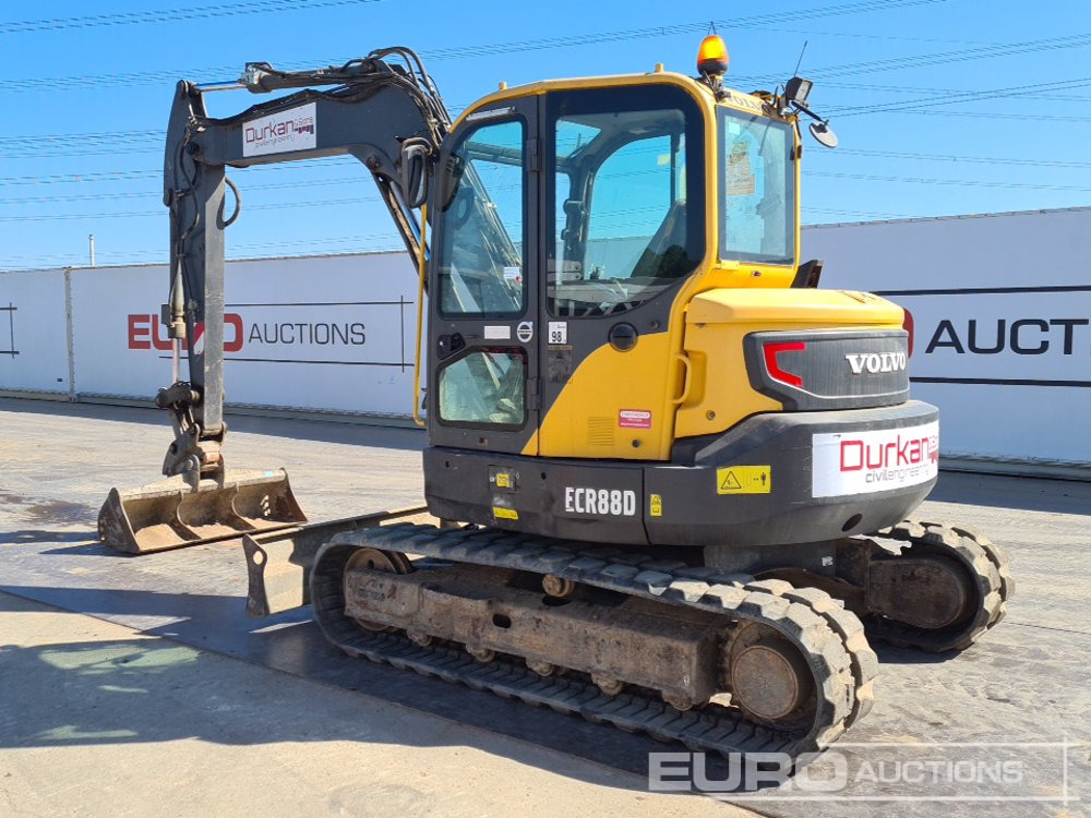 2016 Volvo ECR88D - Мини-экскаватор: фото 3 2016 Volvo ECR88D - Мини-экскаватор: фото 3