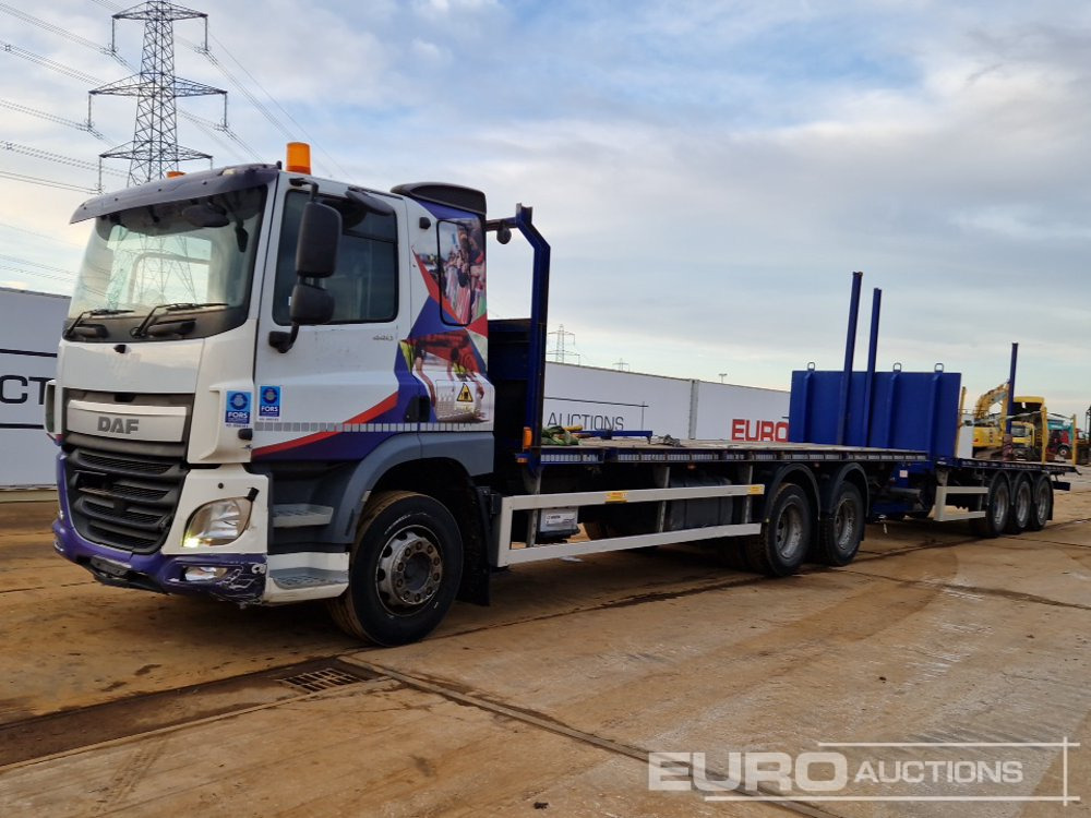 2017 DAF 440 - Грузовик бортовой/ Платформа: фото 1 2017 DAF 440 - Грузовик бортовой/ Платформа: фото 1