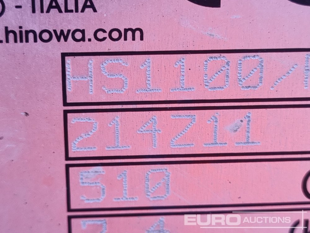 Гусеничный самосвал 2017 Hinowa HS1100/F: фото 35