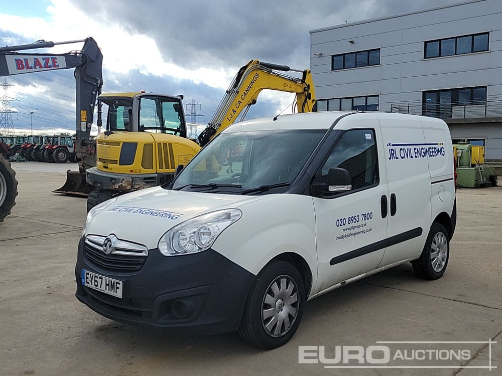 2017 Vauxhall Combo - Грузопассажирский фургон: фото 1 2017 Vauxhall Combo - Грузопассажирский фургон: фото 1