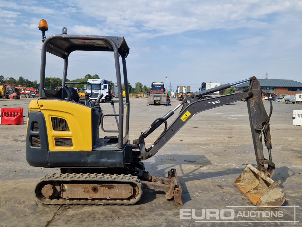 Мини-экскаватор 2017 Volvo EC18D: фото 6