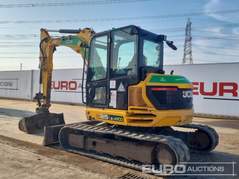 2018 JCB 85Z-1 - Мини-экскаватор: фото 3 2018 JCB 85Z-1 - Мини-экскаватор: фото 3