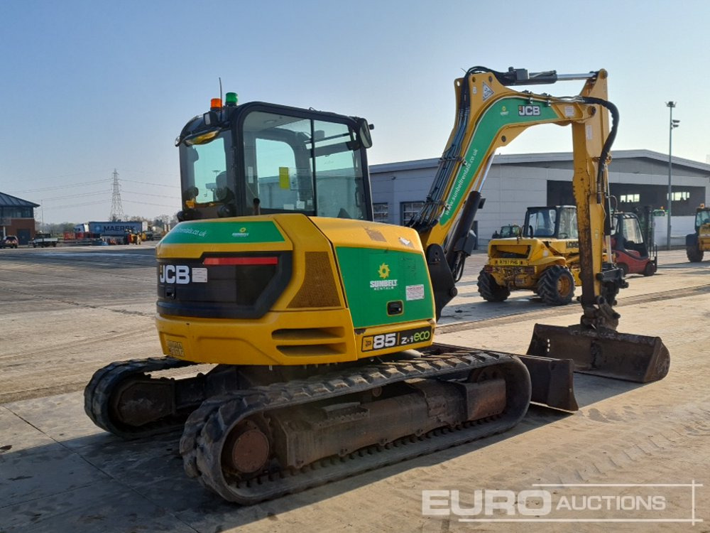2018 JCB 85Z-1 - Мини-экскаватор: фото 5 2018 JCB 85Z-1 - Мини-экскаватор: фото 5