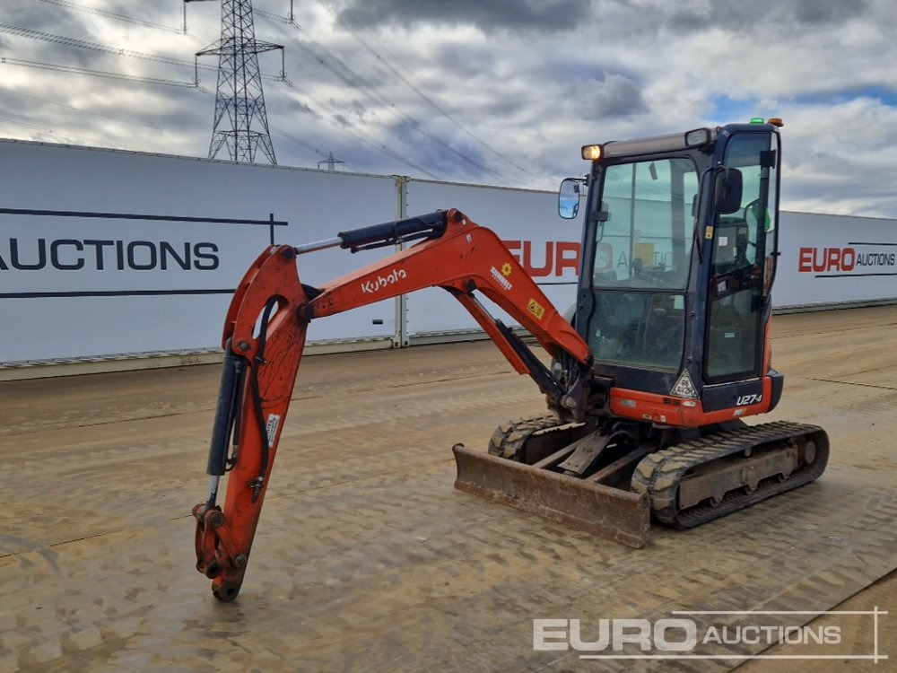 2018 Kubota U27-4 - Мини-экскаватор: фото 1 2018 Kubota U27-4 - Мини-экскаватор: фото 1