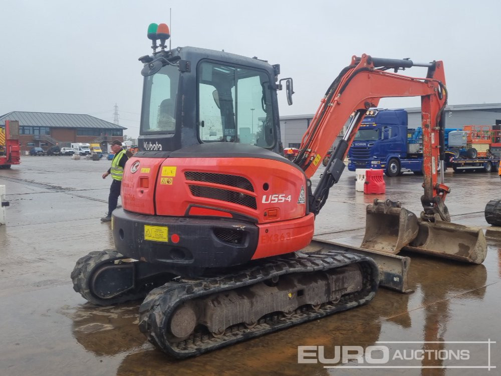 2018 Kubota U55-4 - Мини-экскаватор: фото 5 2018 Kubota U55-4 - Мини-экскаватор: фото 5
