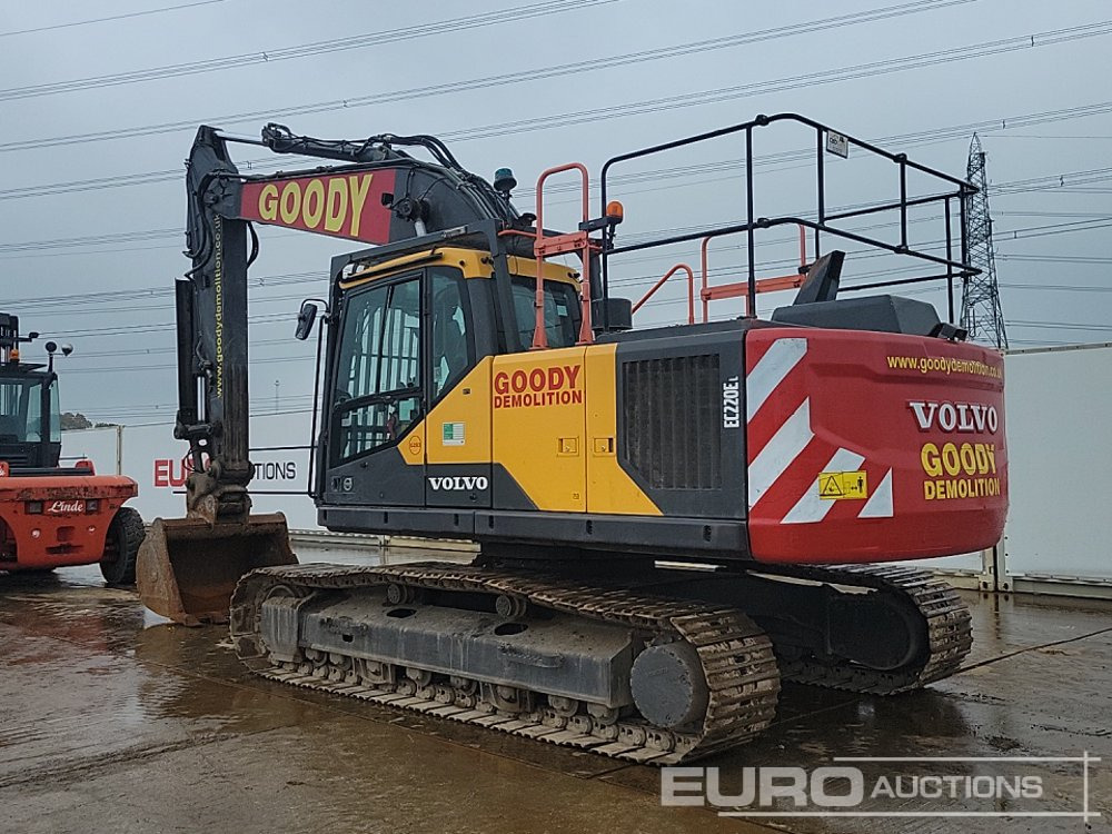 2018 Volvo EC220EL - Гусеничный экскаватор: фото 3 2018 Volvo EC220EL - Гусеничный экскаватор: фото 3