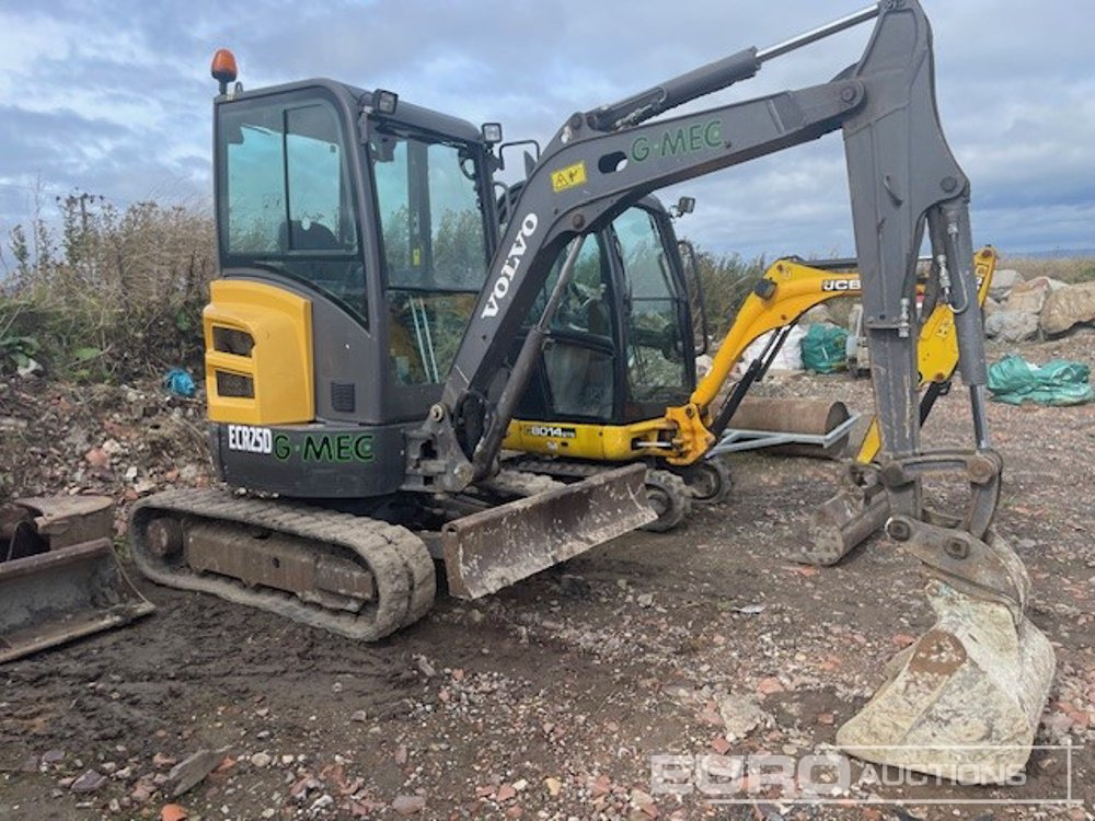 2018 Volvo ECR25D - Мини-экскаватор: фото 1 2018 Volvo ECR25D - Мини-экскаватор: фото 1