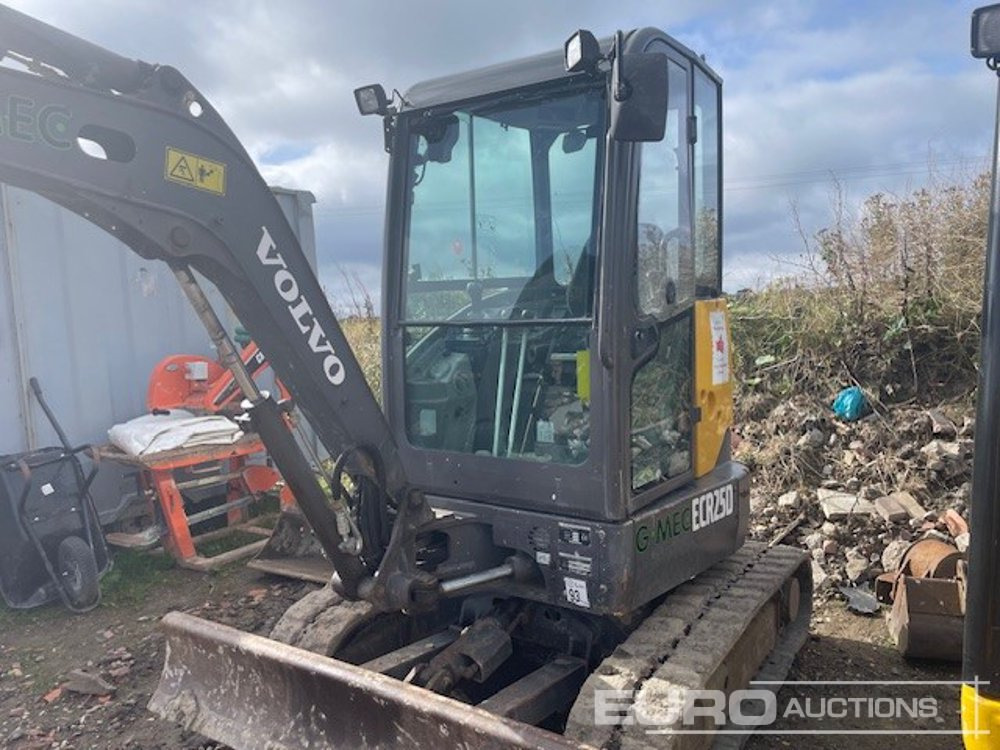 2018 Volvo ECR25D - Мини-экскаватор: фото 3 2018 Volvo ECR25D - Мини-экскаватор: фото 3