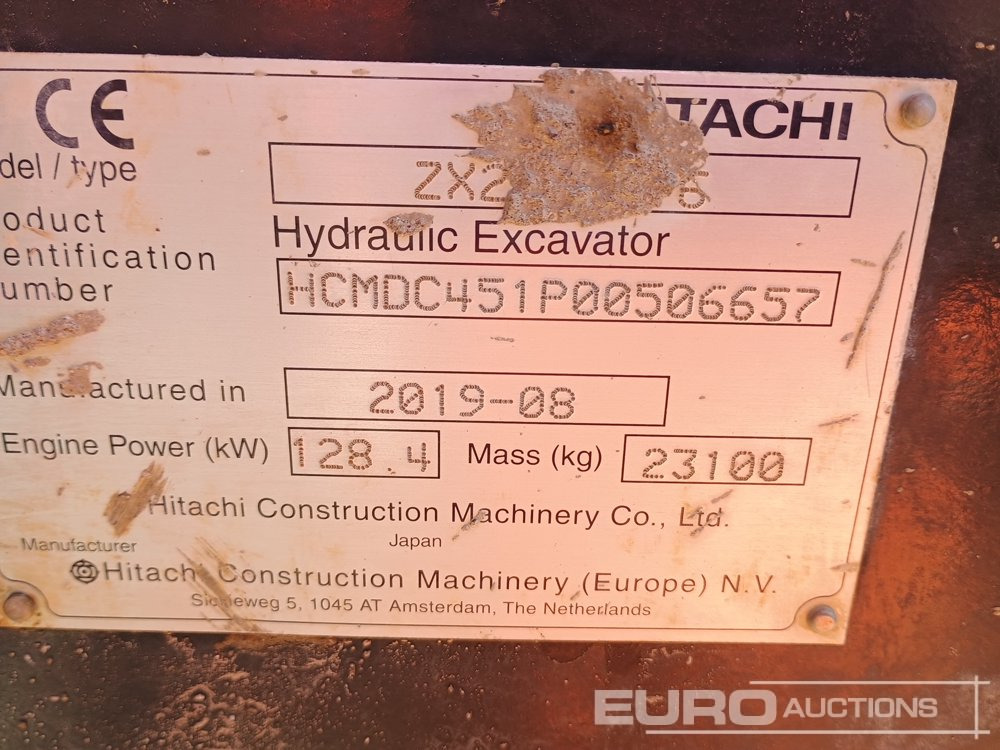 2019 Hitachi ZX210LC-6 - Гусеничный экскаватор: фото 3 2019 Hitachi ZX210LC-6 - Гусеничный экскаватор: фото 3
