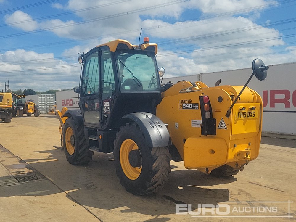 2019 JCB 540-140 Hi Viz - Телескопический погрузчик: фото 3 2019 JCB 540-140 Hi Viz - Телескопический погрузчик: фото 3