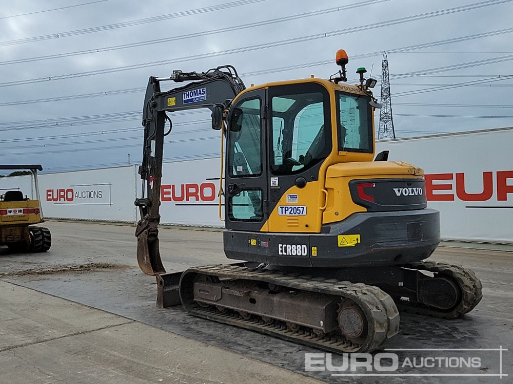 2019 Volvo ECR88D - Мини-экскаватор: фото 3 2019 Volvo ECR88D - Мини-экскаватор: фото 3