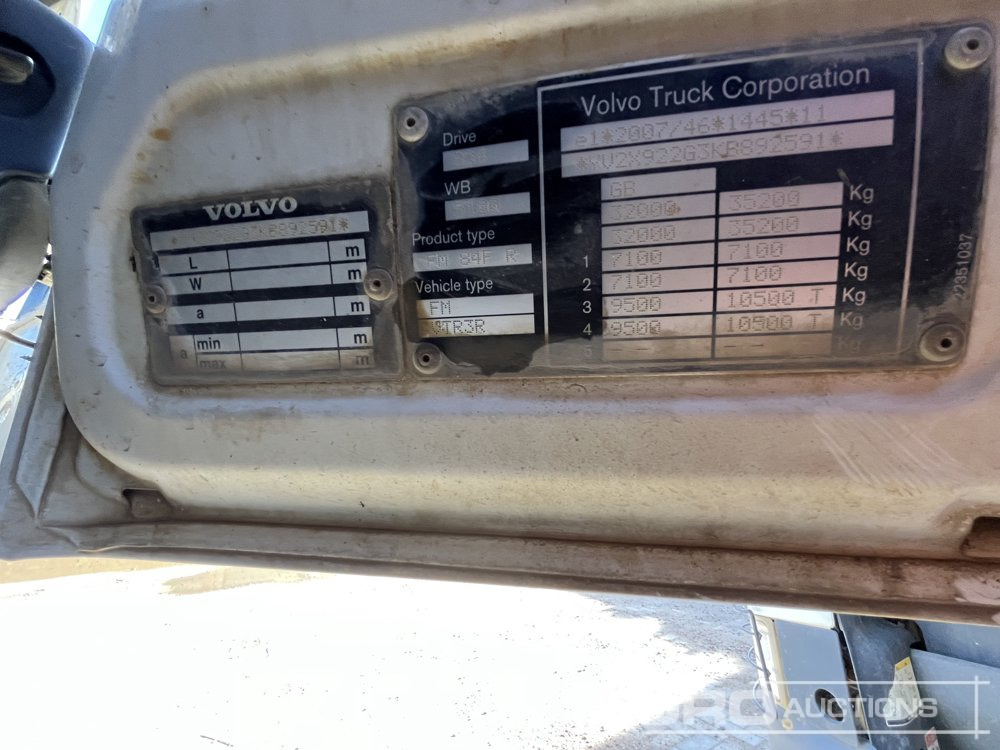 Самосвал 2019 Volvo FM: фото 21 Самосвал 2019 Volvo FM: фото 21