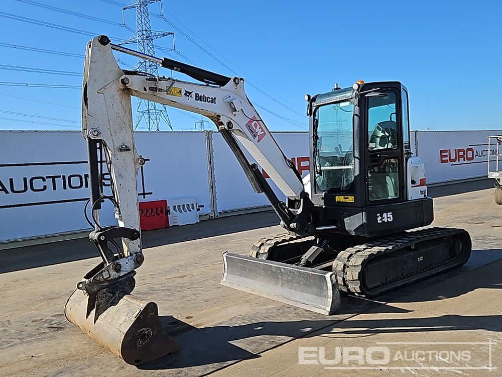 2020 Bobcat E45 - Мини-экскаватор: фото 1 2020 Bobcat E45 - Мини-экскаватор: фото 1