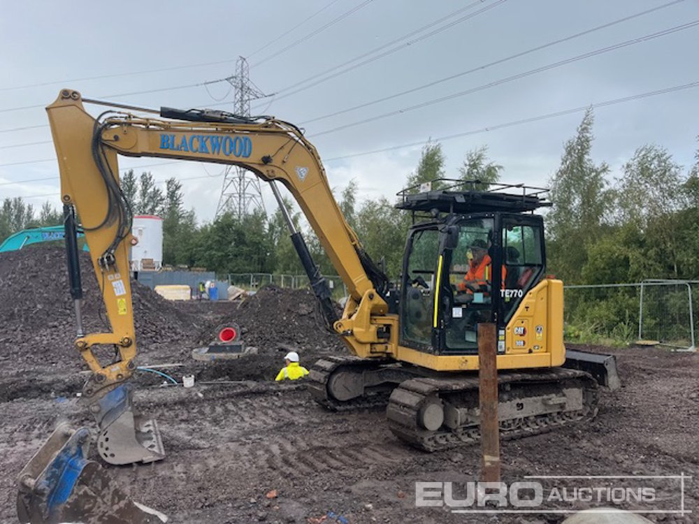 2021 CAT 308CR - Мини-экскаватор: фото 1 2021 CAT 308CR - Мини-экскаватор: фото 1
