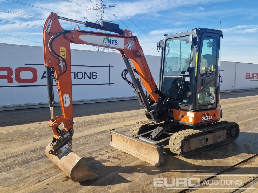 2021 Hitachi ZX33U-6 CLR - Мини-экскаватор: фото 1 2021 Hitachi ZX33U-6 CLR - Мини-экскаватор: фото 1