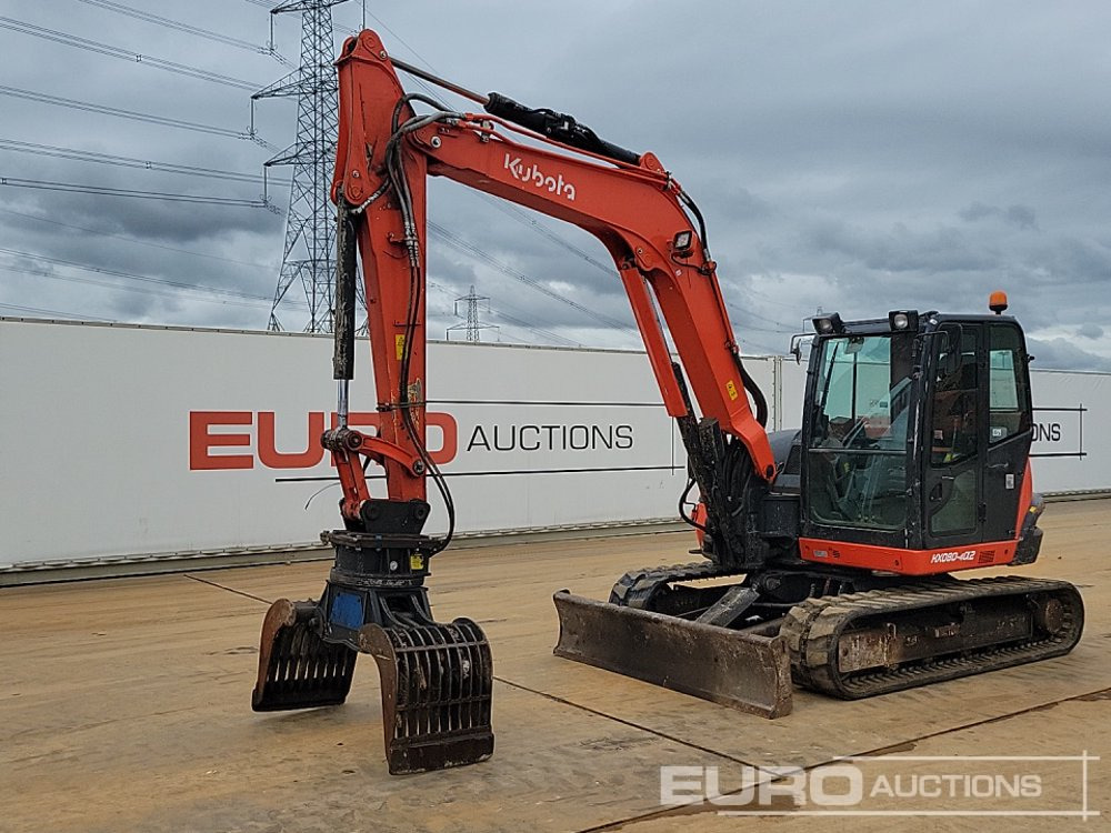 2021 Kubota KX080-4A2 - Мини-экскаватор: фото 1 2021 Kubota KX080-4A2 - Мини-экскаватор: фото 1