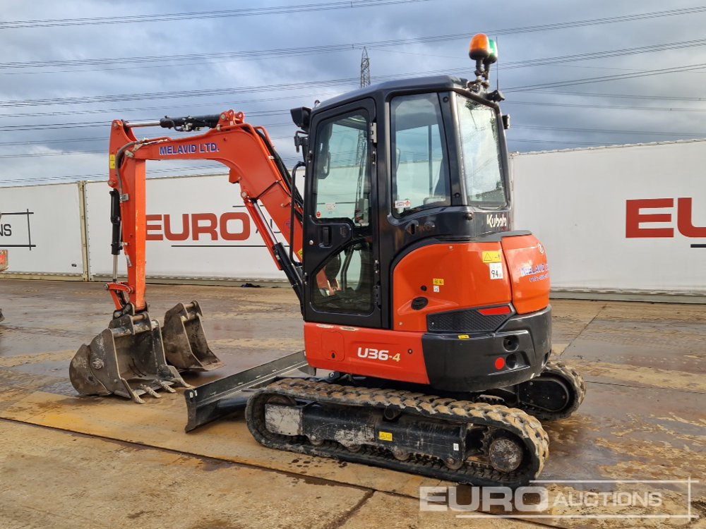 2022 Kubota U36-4 - Мини-экскаватор: фото 3 2022 Kubota U36-4 - Мини-экскаватор: фото 3