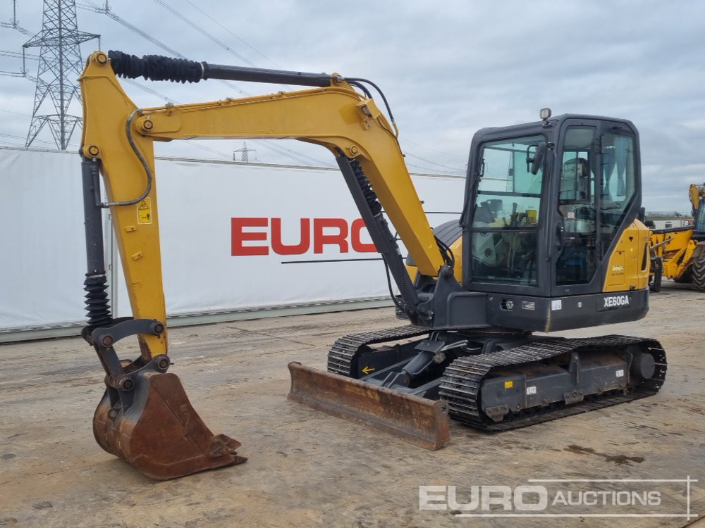 2023 XCMG XE60GA - Мини-экскаватор: фото 1 2023 XCMG XE60GA - Мини-экскаватор: фото 1