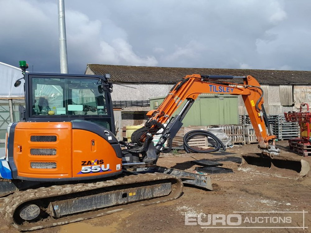 2024 Hitachi ZX55U-6 - Мини-экскаватор: фото 4 2024 Hitachi ZX55U-6 - Мини-экскаватор: фото 4