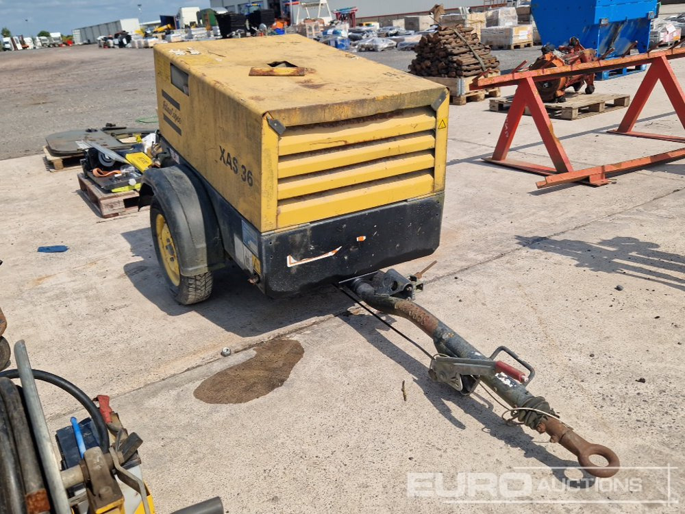 Воздушный компрессор Atlas Copco XAS36: фото 7