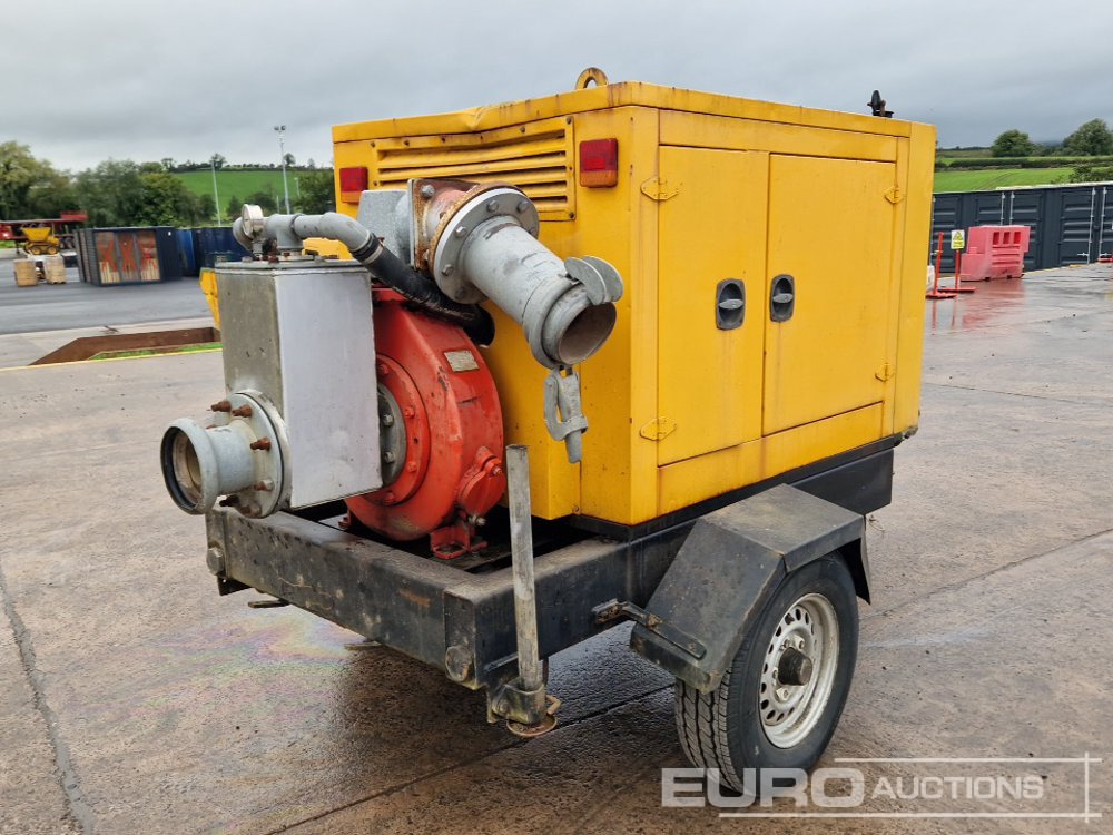 BBA 6" Single Axle Diesel Water Pump, Yanmar Engine - Насос для воды: фото 5 BBA 6" Single Axle Diesel Water Pump, Yanmar Engine - Насос для воды: фото 5
