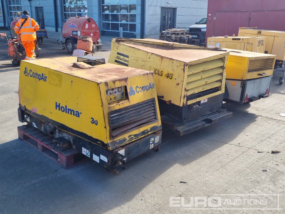 Comp Air Compressor (Engine Missing), Atlas Copco Single Axle Compressor (Engine Missing), Comp Air Single Axle Compressor (Engine Missing) - Воздушный компрессор: фото 3 Comp Air Compressor (Engine Missing), Atlas Copco Single Axle Compressor (Engine Missing), Comp Air Single Axle Compressor (Engine Missing) - Воздушный компрессор: фото 3