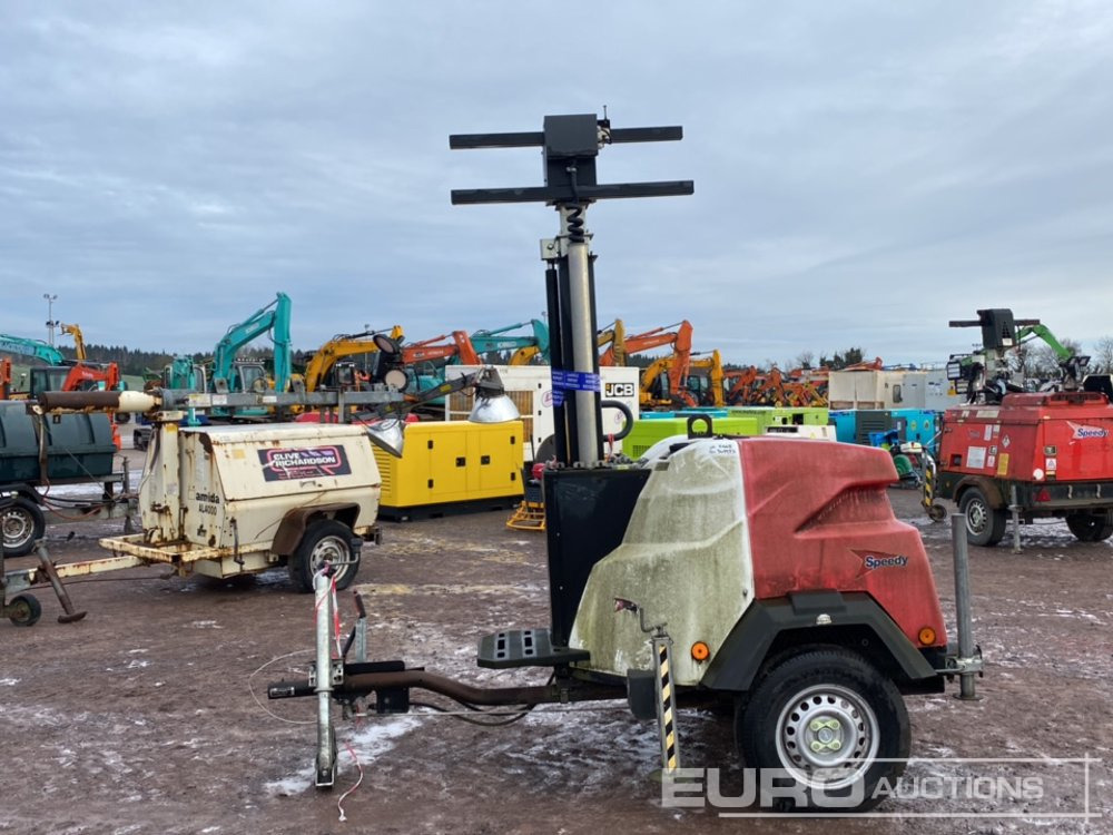 Generac Single Axle Lighting Tower, Kubota Engine (Spares) - Осветительная мачта: фото 2 Generac Single Axle Lighting Tower, Kubota Engine (Spares) - Осветительная мачта: фото 2