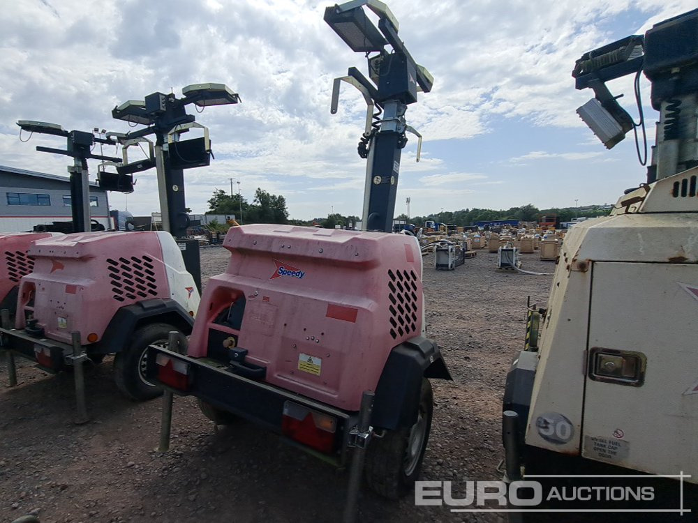 Generac VB9+ Single Axle LED Lighting Tower, Kubota Engine (Spares) - Осветительная мачта: фото 5 Generac VB9+ Single Axle LED Lighting Tower, Kubota Engine (Spares) - Осветительная мачта: фото 5