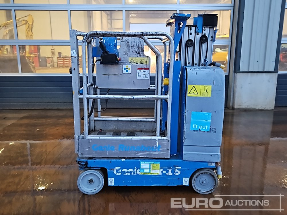 Genie GR-15 - Вертикальный мачтовый подъемник: фото 2 Genie GR-15 - Вертикальный мачтовый подъемник: фото 2