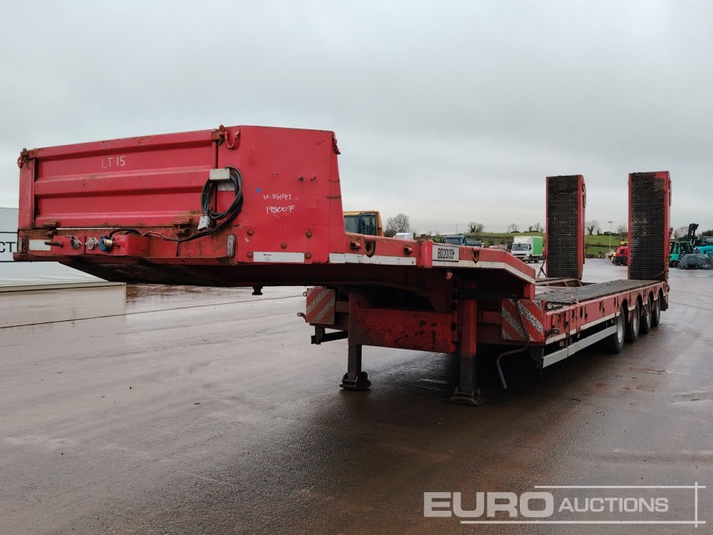 Gurlesenyil GLY4 4 Axle Extendable Step Frame Low Loader Trailer, Flip-Toe Ramps - Низкорамный полуприцеп: фото 1 Gurlesenyil GLY4 4 Axle Extendable Step Frame Low Loader Trailer, Flip-Toe Ramps - Низкорамный полуприцеп: фото 1