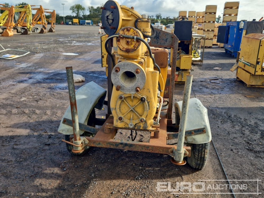 Hilta 4" Single Axle Water Pump, Hatz Engine - Насос для воды: фото 4 Hilta 4" Single Axle Water Pump, Hatz Engine - Насос для воды: фото 4