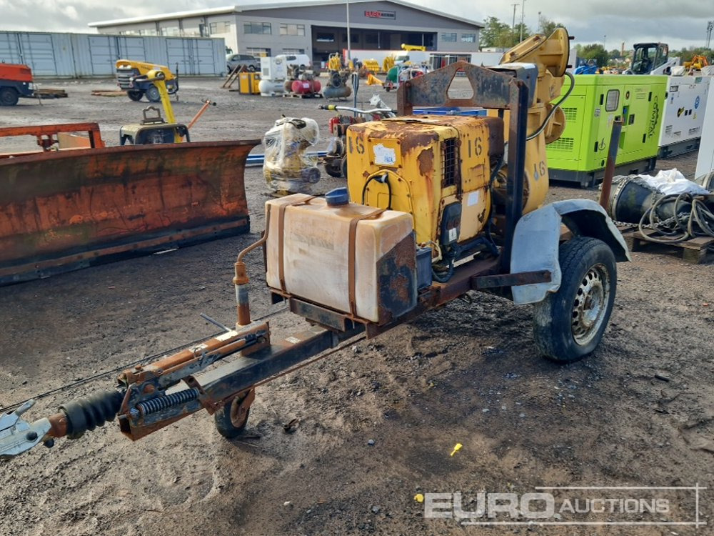 Hilta 4" Single Axle Water Pump, Hatz Engine - Насос для воды: фото 1 Hilta 4" Single Axle Water Pump, Hatz Engine - Насос для воды: фото 1