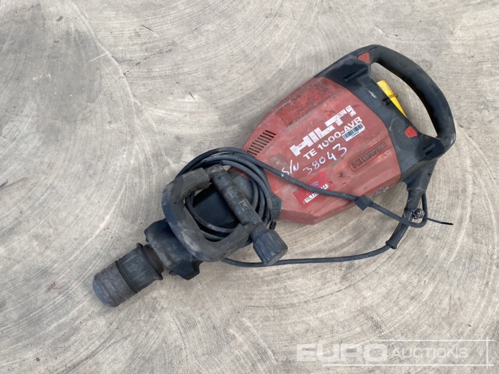 Hilti TE 1000-AVR - Оборудование для гаражей/ Мастерских: фото 3 Hilti TE 1000-AVR - Оборудование для гаражей/ Мастерских: фото 3
