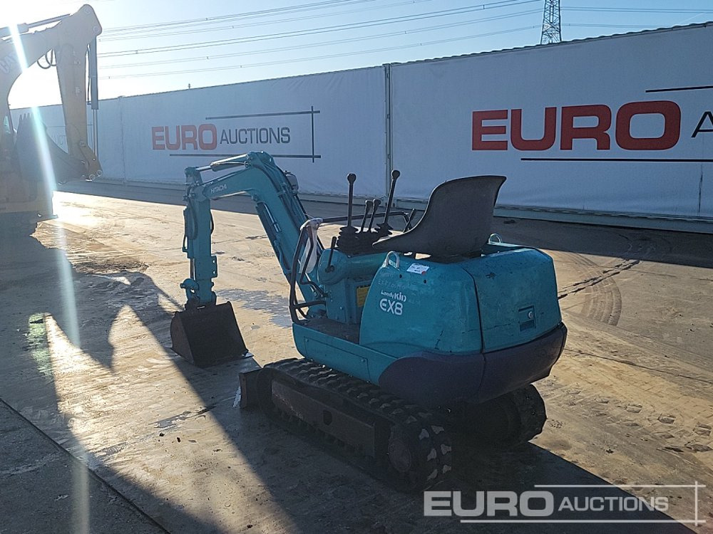 Hitachi EX8 - Мини-экскаватор: фото 3 Hitachi EX8 - Мини-экскаватор: фото 3
