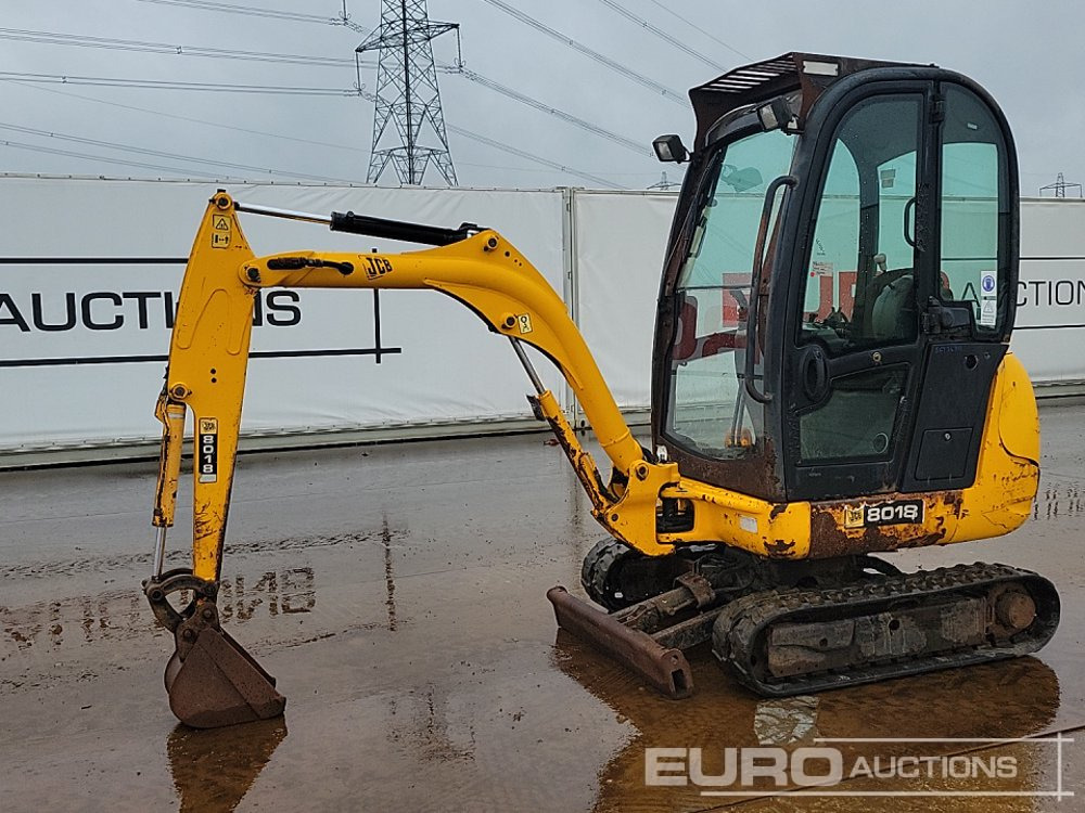 JCB 8018 - Мини-экскаватор: фото 1 JCB 8018 - Мини-экскаватор: фото 1
