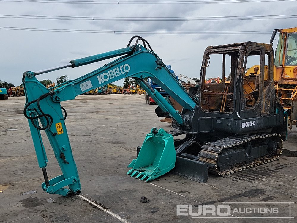 Kobelco SK60-C - Мини-экскаватор: фото 1 Kobelco SK60-C - Мини-экскаватор: фото 1