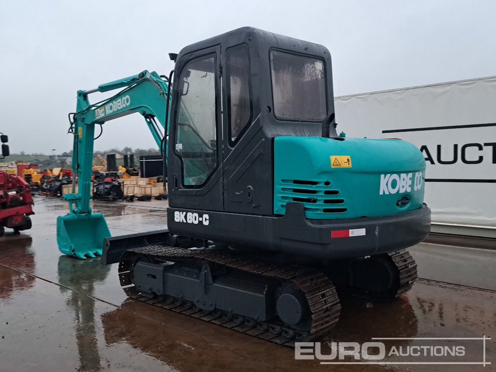 Kobelco SK60-C - Мини-экскаватор: фото 3 Kobelco SK60-C - Мини-экскаватор: фото 3