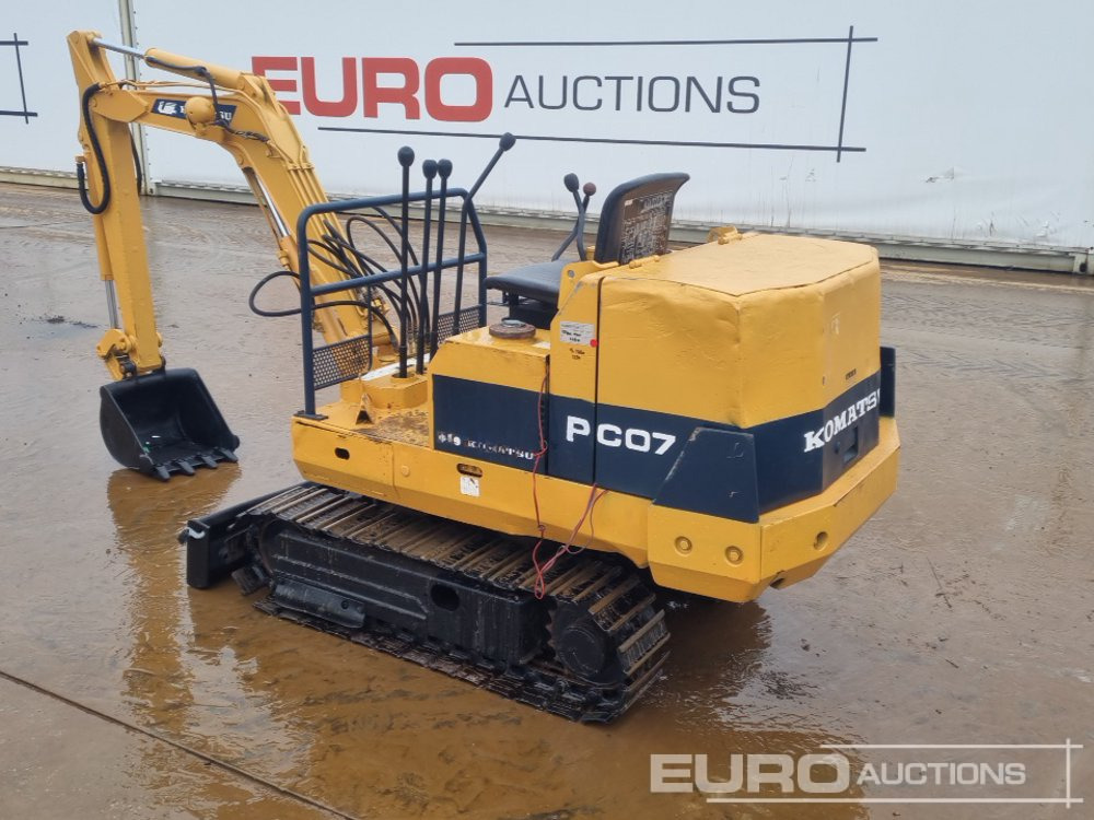 Komatsu PC07-1 - Мини-экскаватор: фото 3 Komatsu PC07-1 - Мини-экскаватор: фото 3