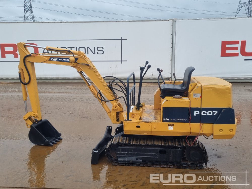 Komatsu PC07-1 - Мини-экскаватор: фото 2 Komatsu PC07-1 - Мини-экскаватор: фото 2