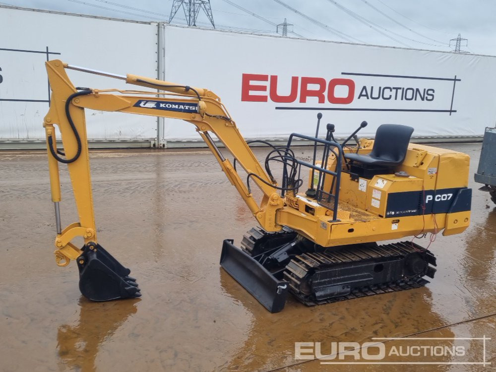 Komatsu PC07-1 - Мини-экскаватор: фото 1 Komatsu PC07-1 - Мини-экскаватор: фото 1