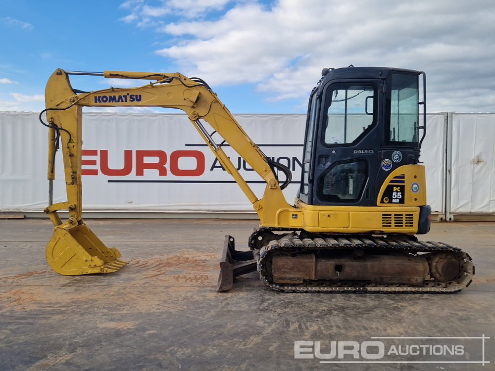 Komatsu PC55MR-2 - Мини-экскаватор: фото 2 Komatsu PC55MR-2 - Мини-экскаватор: фото 2