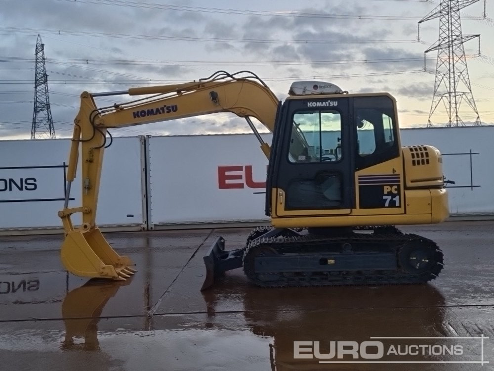 Komatsu PC71-7 - Мини-экскаватор: фото 2 Komatsu PC71-7 - Мини-экскаватор: фото 2