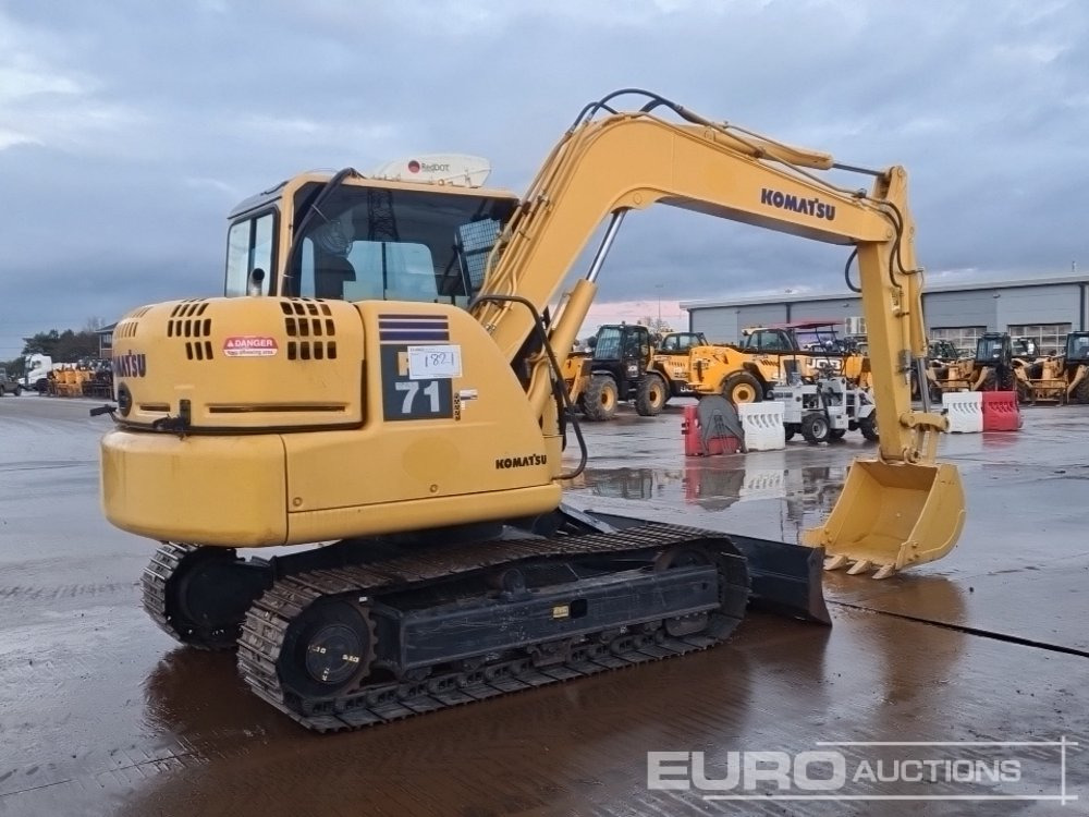 Komatsu PC71-7 - Мини-экскаватор: фото 5 Komatsu PC71-7 - Мини-экскаватор: фото 5